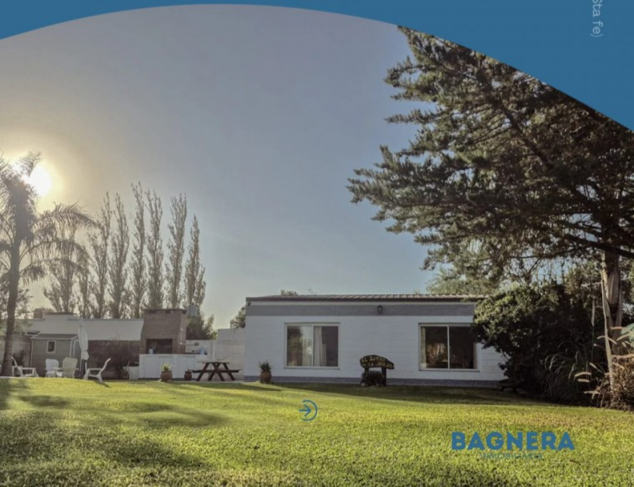 Quincho full + pileta con solarium + extenso lote parquizado